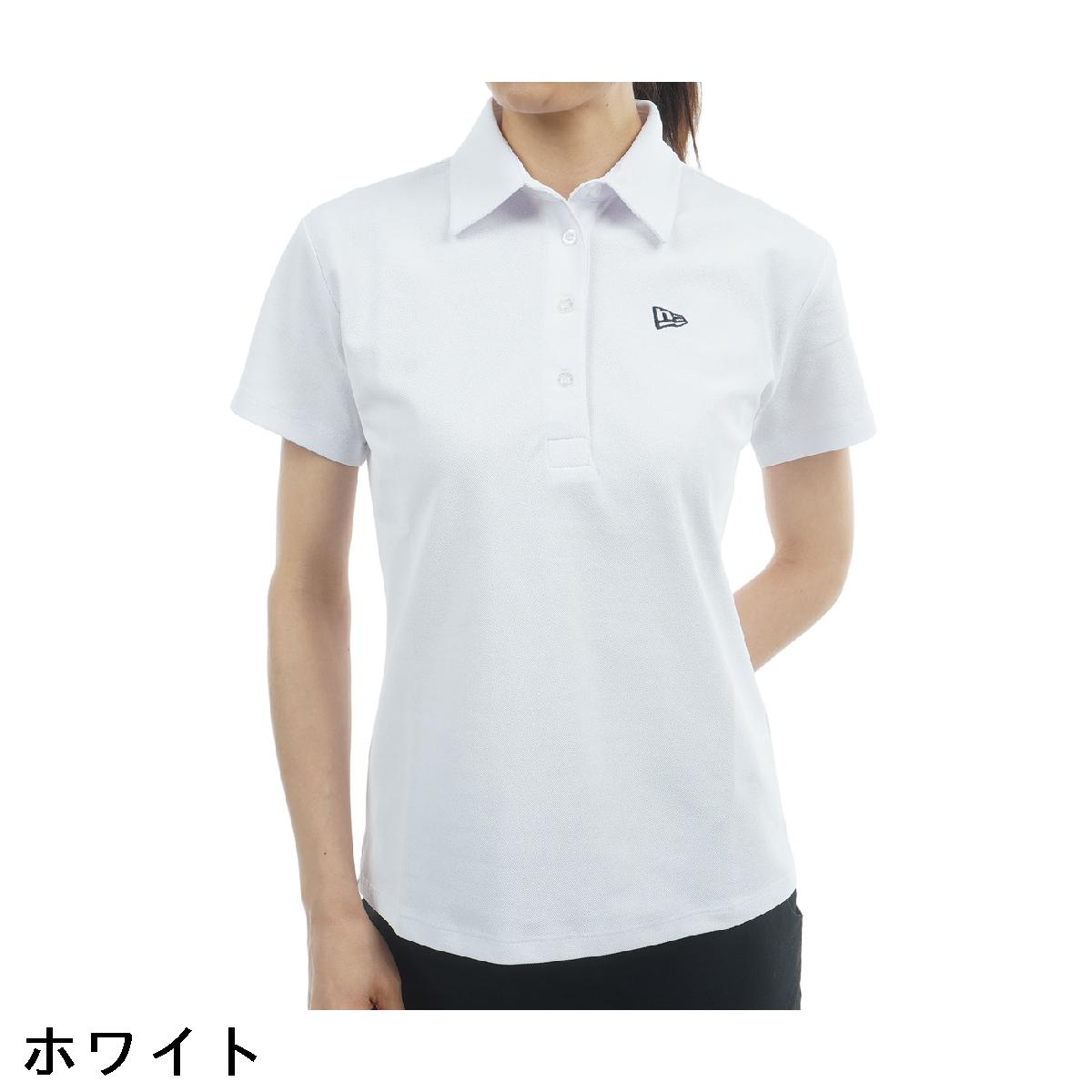 ニューエラ　NEW ERA GOLF　GFW 鹿の子 VER ロゴ 半袖ポロシャツ　レディス
