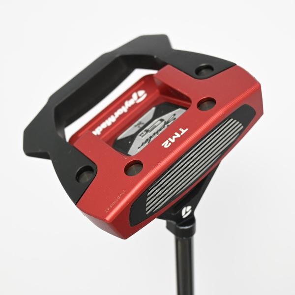 【中古】テーラーメイド　SPIDER　スパイダー GTX トラスセンター RED TM2 パター スチールシャフト　【34】シャフト：スチールシャフトCDランク...