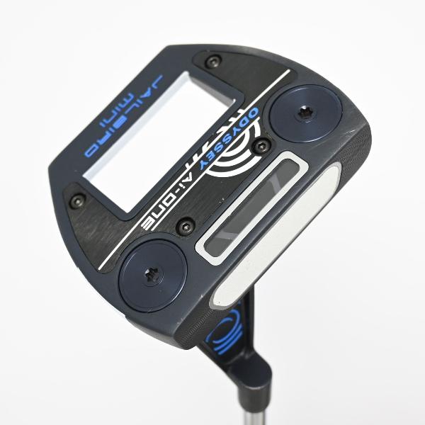 【中古】オデッセイ　AI-ONE　Ai-ONE TRI-BEAM JAILBIRD MINI パター スチールシャフト　【33】シャフト：スチールシャフトCランク　フレックス計測項目外　男性用 メンズ用　右用