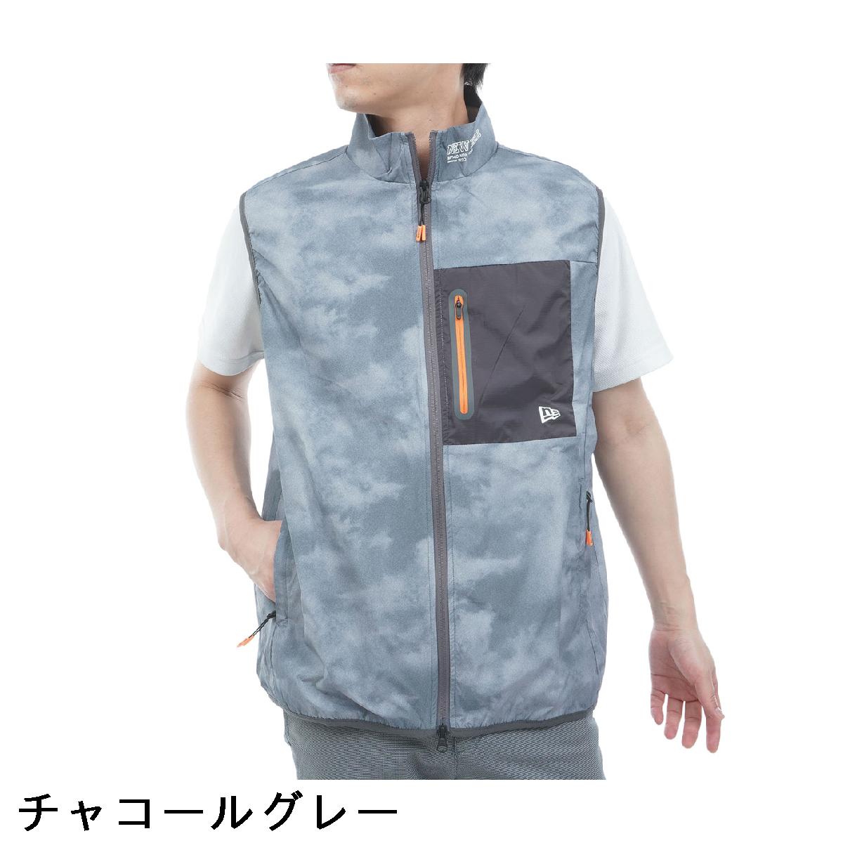 ニューエラ　NEW ERA GOLF　GF WOVEN フルジップ OL NE ベスト