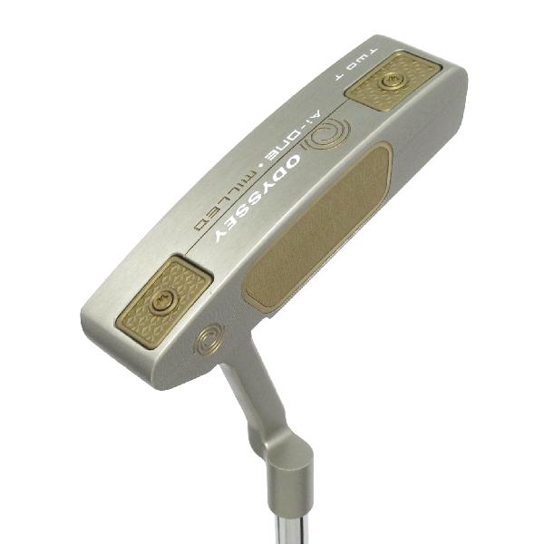 【中古】オデッセイ　AI-ONE MILLED　Ai-ONE MILLED SILVER TWO T CH パター スチールシャフト　【34】シャフト：スチールシャフトCランク　フレックス計測項目外　男性用 メンズ用　右用