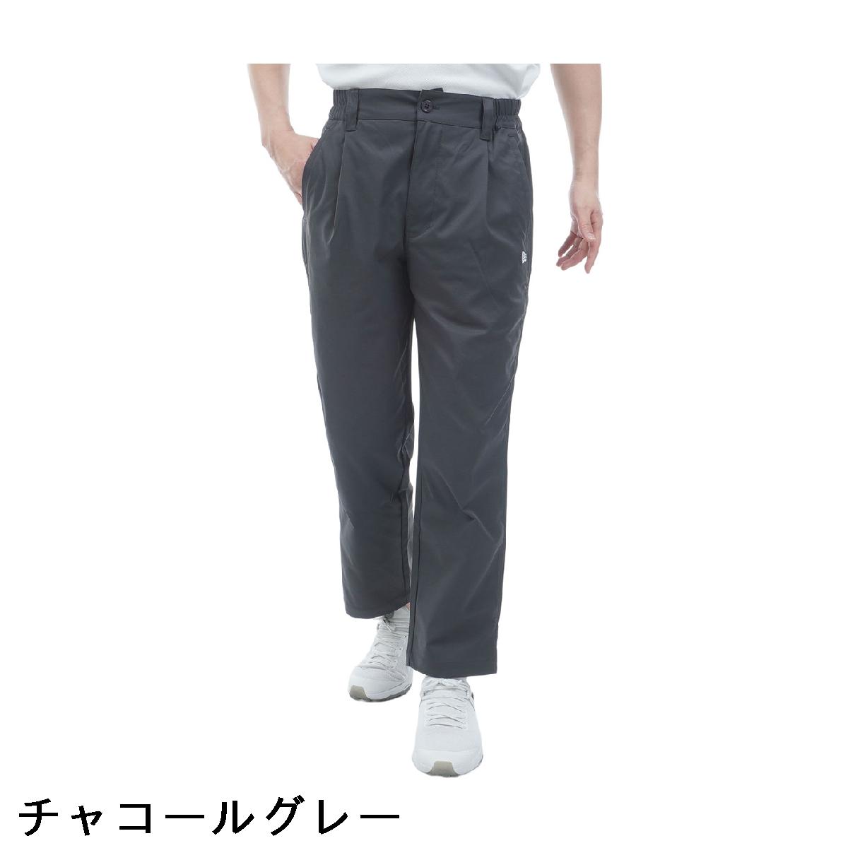 ニューエラ　NEW ERA GOLF　GF 2WAY ワイド テーパード ストレッチ ワンタックパイピングパンツ