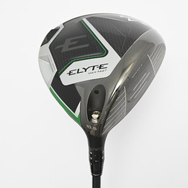 【中古】キャロウェイゴルフ　ELYTE　エリート MAX FAST ドライバー LIN-Q GREEN 40 for Callaway　シャフト：LIN-Q GREEN 40 for CallawayCランク　フレックスS　男性用 メンズ用　右用