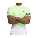 アディダス Adidas 3ストライプス メッシュベント半袖シャツ
