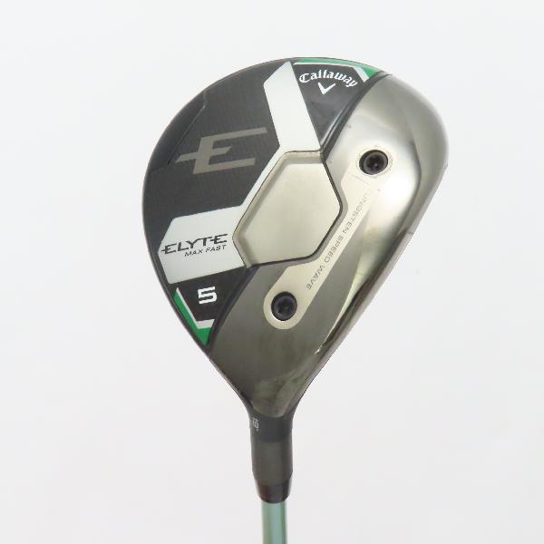 【中古】キャロウェイゴルフ　ELYTE　エリート MAX FAST フェアウェイウッド LIN-Q GREEN 40 for Callaway LDY　レディス 【5W】シャフト：LIN-Q GREEN 40 for Callaway LDYCランク　フレックスL　右用