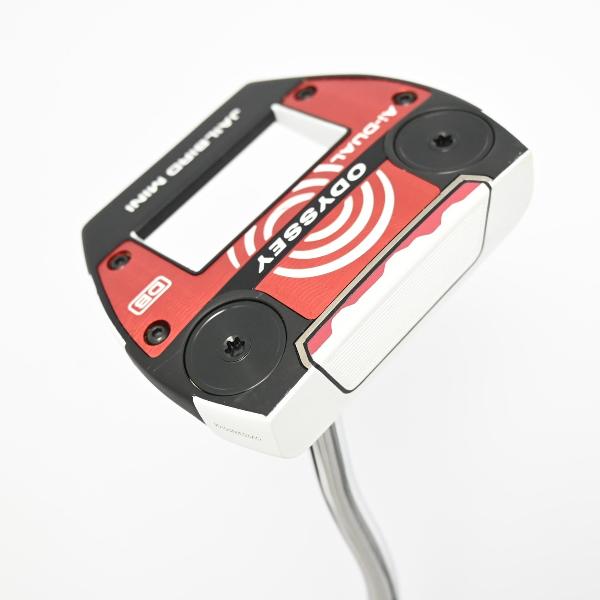 ZEBRA - 【中古】オデッセイ　Ai-DUAL　Ai-DUAL JAILBIRD MINI パター スチールシャフト　【33】シャフト：スチールシャフトBCランク　フレックス計測項目外　男性用 メンズ用　右用