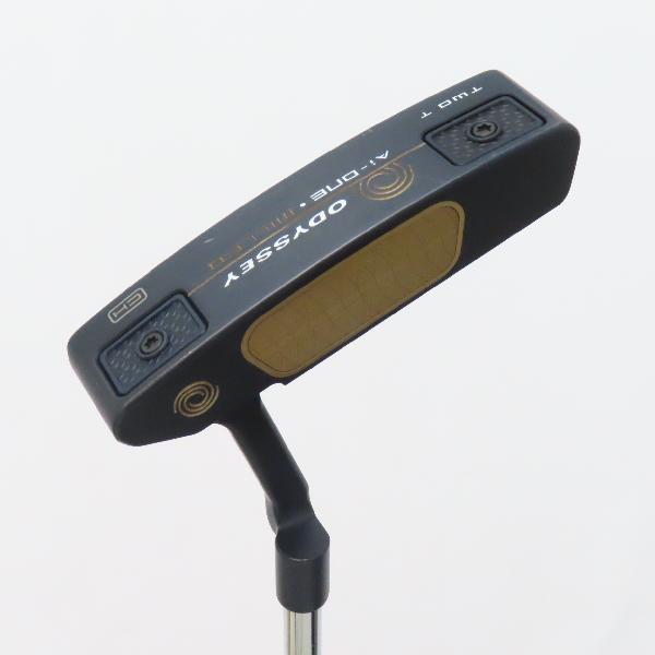 【中古】オデッセイ　AI-ONE MILLED　Ai-ONE MILLED SILVER TWO T CH パター スチールシャフト　【34】シャフト：スチールシャフトCランク　フレックス計測項目外　男性用 メンズ用　右用