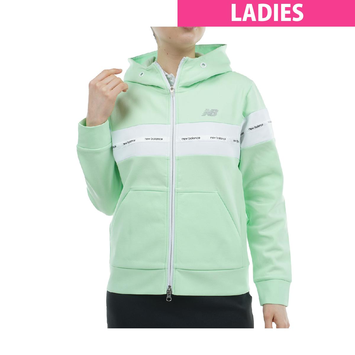 ニューバランス　New Balance　スウェット フルジップ フーディー　レディス