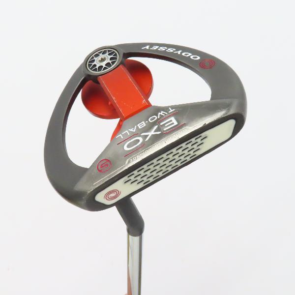 【中古】オデッセイ　EXO　エクソー 2-BALL パター スチールシャフト　【34】シャフト：スチールシャフトCランク　フレックス計測項目外　男性用 メンズ用　右用
