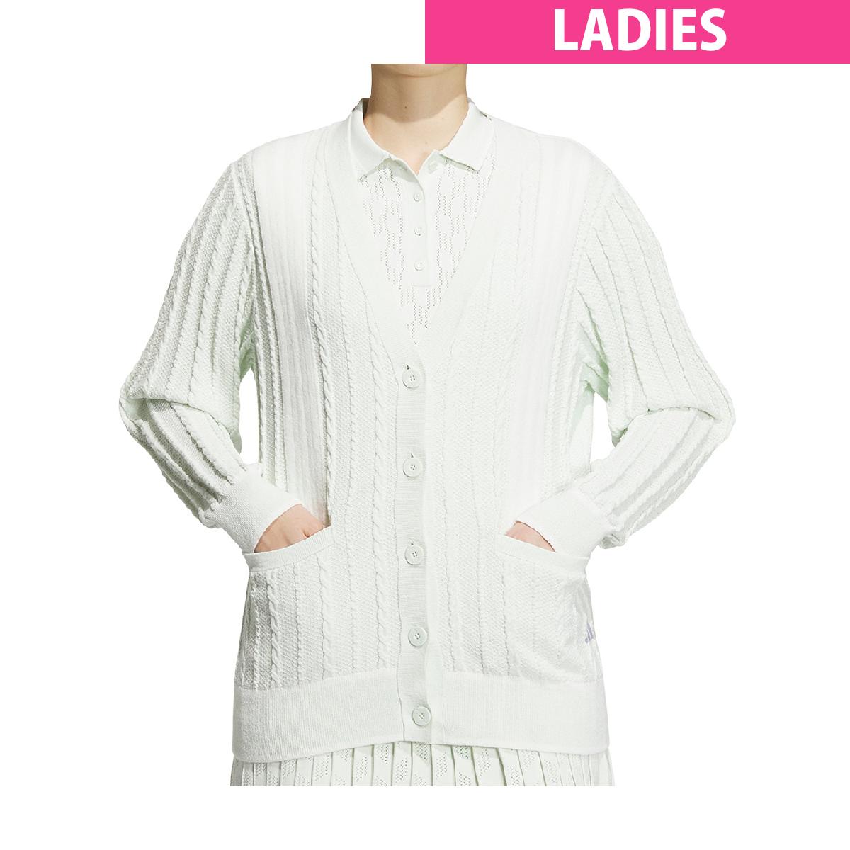 アディダス　Adidas　ULT365 PRIMEKNIT ケーブルカーディガン　レディス