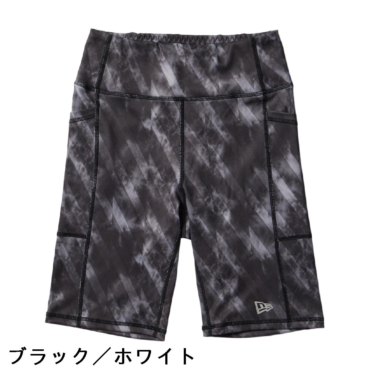 ニューエラ　NEW ERA　ストレッチ WPA タイダイ ショートレギンス　レディス