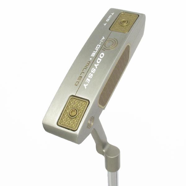 【中古】オデッセイ　AI-ONE MILLED　Ai-ONE MILLED SILVER TWO T CH パター スチールシャフト　【34】シャフト：スチールシャフトCランク　フレックス計測項目外　男性用 メンズ用　右用