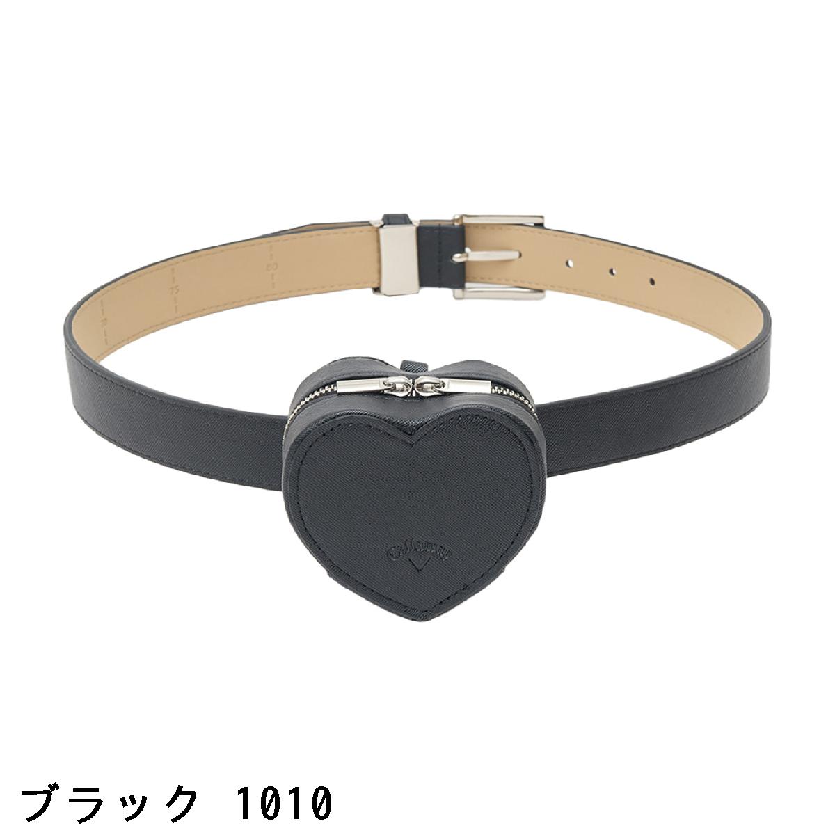 キャロウェイゴルフ　Callaway Golf　ハートポーチ付きベルト　レディス
