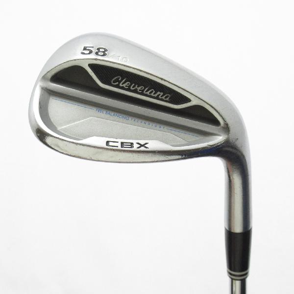 【中古】クリーブランド　Cleveland Golf　CBX ウェッジ スチールシャフト　【58-10】シャフト：スチールシャフトDランク　フレックス判別不能　男性用 メンズ用　右用
