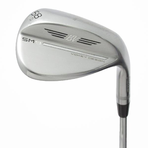 【中古】タイトリスト　Vokey　ボーケイ SM9 TOUR CHROME ウェッジ Dynamic Gold　【58-12】シャフト：Dynamic GoldCDランク　フレックスWEDGE　男性用 メンズ用　右用