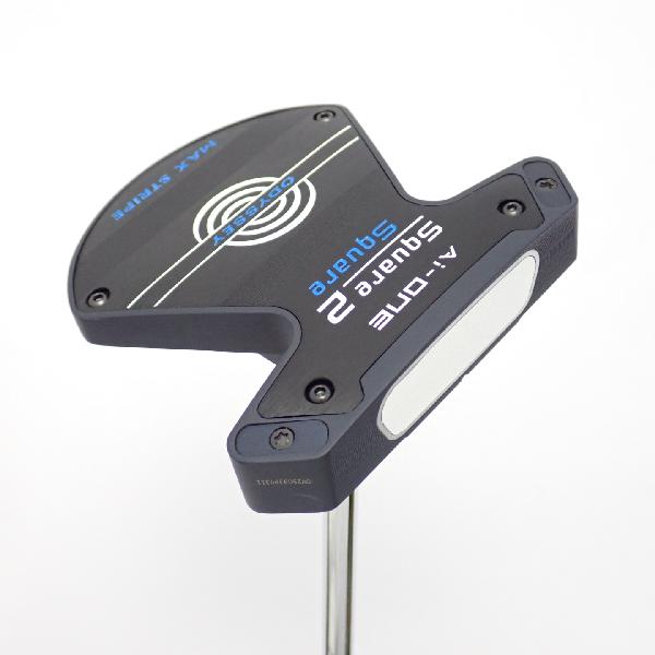 【中古】オデッセイ　AI-ONE　Ai-ONE Square 2 Square MAX STRIPE パター スチールシャフト　【34】シャフト：スチールシャフトBランク　フレックス計測項目外　男性用 メンズ用　右用