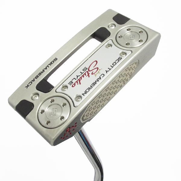 【中古】スコッティキャメロン　SCOTTY CAMERON　スタジオスタイル スクエアバック(2025) パター スチールシャフト　【34】シャフト：スチールシャフトBCランク　フレックス計測項目外　男性用 メンズ用　右用