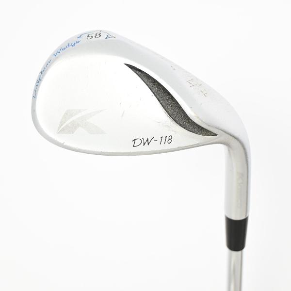 Rakuten - 【中古】キャスコ　DOLPHIN　ドルフィンウェッジ DW-118 ウェッジ スチールシャフト　【58】シャフト：スチールシャフトCDランク　フレックス判別不能　男性用 メンズ用　右用