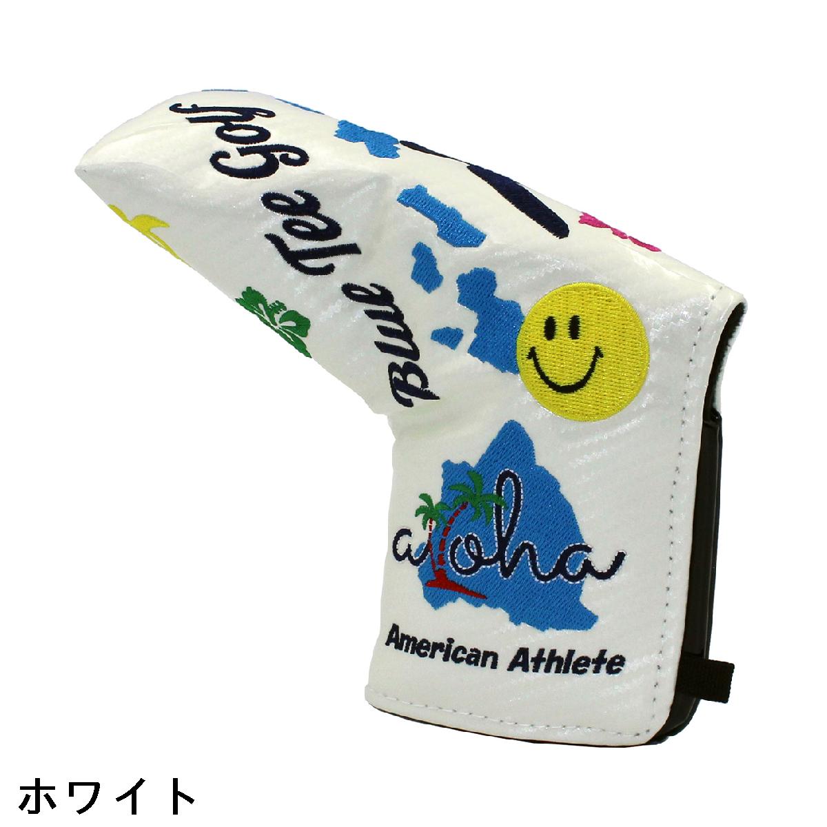 ブルーティーゴルフ　BLUE TEE GOLF　HI-HAWAII エナメルパターカバー