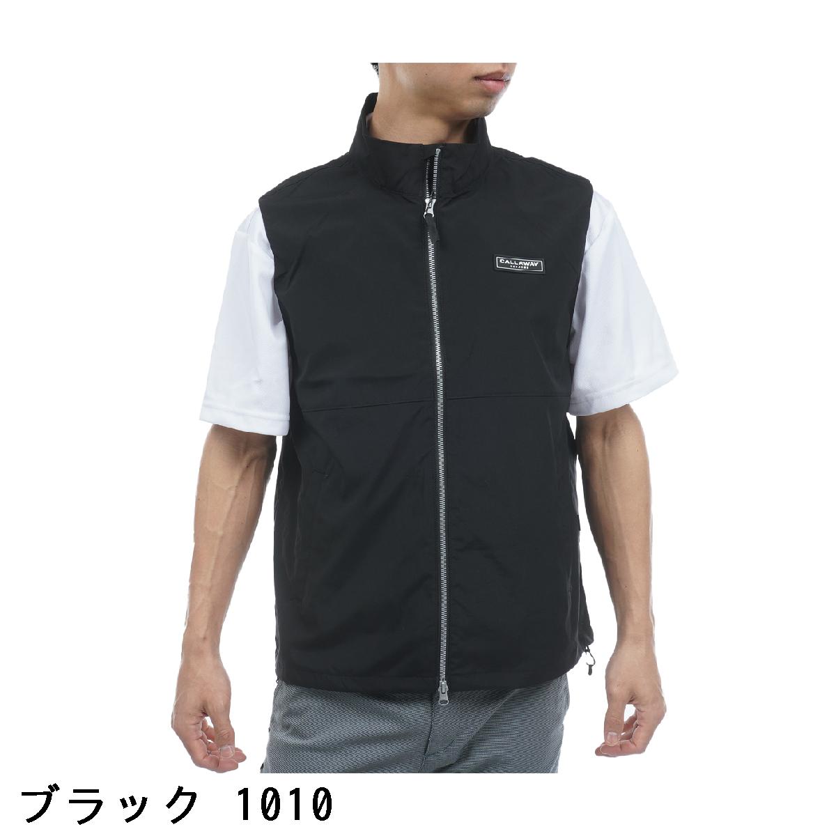 キャロウェイゴルフ　Callaway Golf　ストレッチ撥水フルジップベスト