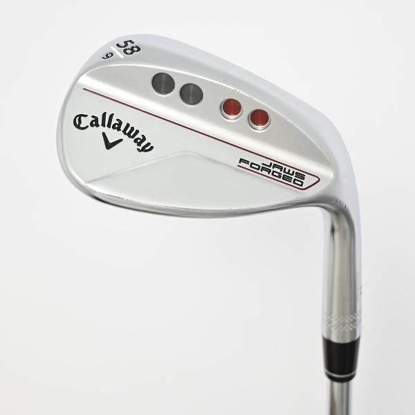 【中古】キャロウェイゴルフ　Callaway Golf　JAWS FORGED クロムメッキ仕上げ ウェッジ N.S.PRO MODUS3 TOUR 115　【58-09】シャフト：N.S.PRO MODUS3 TOUR 115CDランク　フレックスS　男性用 メンズ用　右用