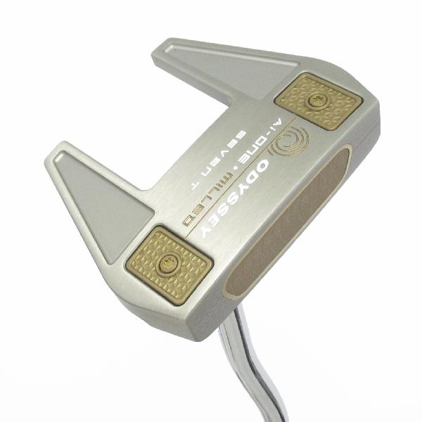 【中古】オデッセイ　AI-ONE MILLED　Ai-ONE MILLED SILVER SEVEN T DB パター スチールシャフト　【34】シャフト：スチールシャフトBCランク　フレックス計測項目外　男性用 メンズ用　右用