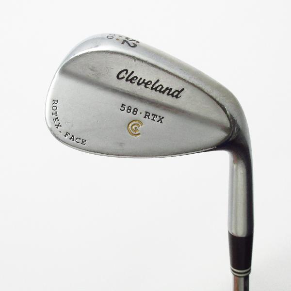 乐天商城 - 【中古】クリーブランド　Cleveland Golf　588 RTX CHROME ウェッジ スチールシャフト　【52-10】シャフト：スチールシャフトDランク　フレックス判別不能　男性用 メンズ用