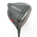 【中古】テーラーメイド STEALTH ステルス ドライバー TENSEI RED TM50(2022) シャフト:TENSEI RED TM50(2022)Cランク フレックスS 男性用 メンズ用 右用