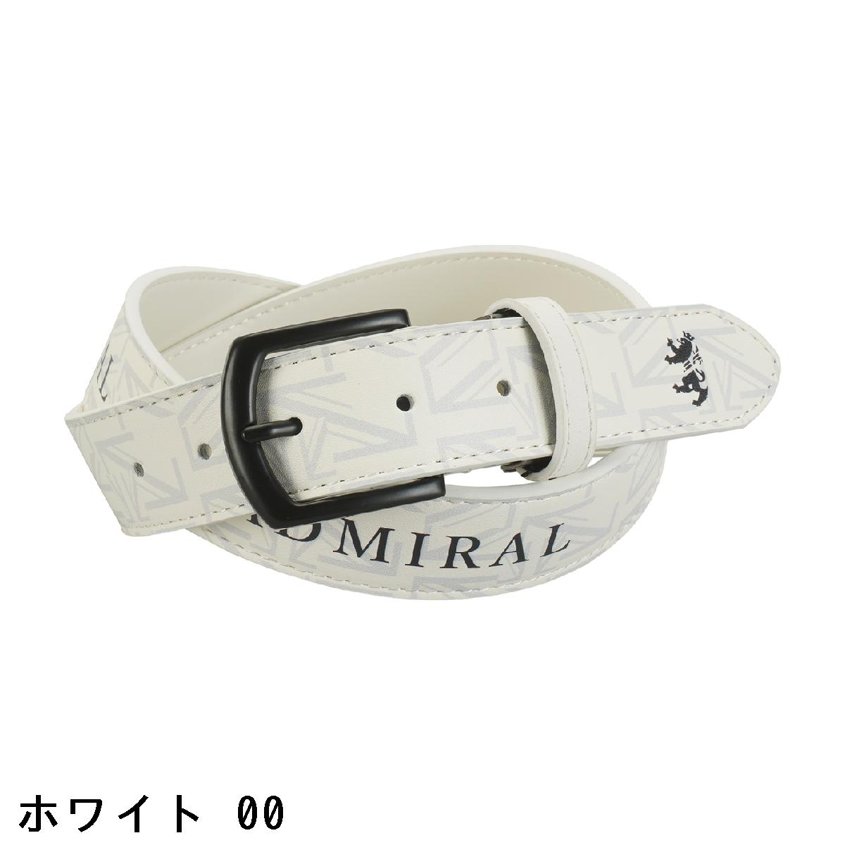 アドミラル　Admiral　ユニオンジャックロゴプリント ベルト