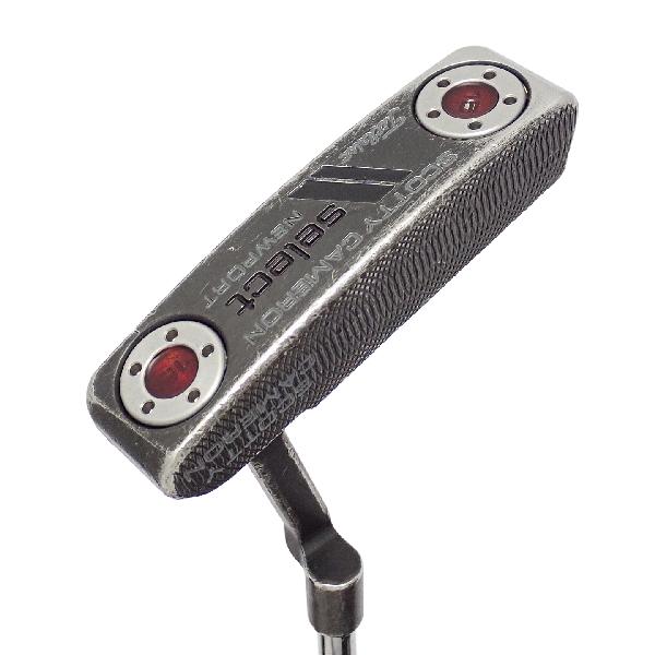 【中古】スコッティキャメロン　SCOTTY CAMERON　セレクト NEWPORT パター スチールシャフト　【34】シャフト：スチールシャフトDランク　フレックス計測項目外　男性用 メンズ用　右用