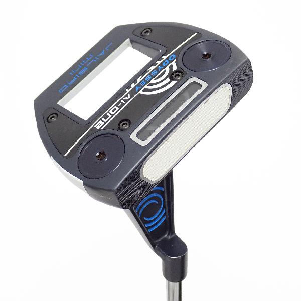 【中古】オデッセイ　AI-ONE　Ai-ONE TRI-BEAM JAILBIRD MINI パター スチールシャフト　【34】シャフト：スチールシャフトCランク　フレックス計測項目外　男性用 メンズ用　右用