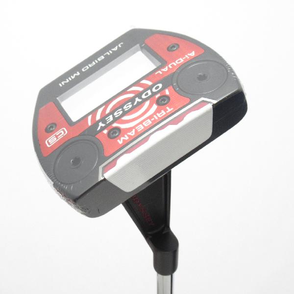 【中古】オデッセイ　Ai-DUAL　Ai-DUAL TRI-BEAM JAILBIRD MINI CS パター スチールシャフト　【33】シャフト：スチールシャフトAランク　フレックス計測項目外　男性用 メンズ用　右用