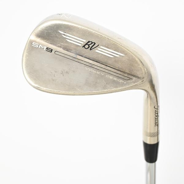 タイトリスト　Vokey　ボーケイ SM9 BRASHED STEEL ウェッジ Dynamic Gold　シャフト：Dynamic GoldCDランク　フレックスWEDGE　男性用 メンズ用　右用