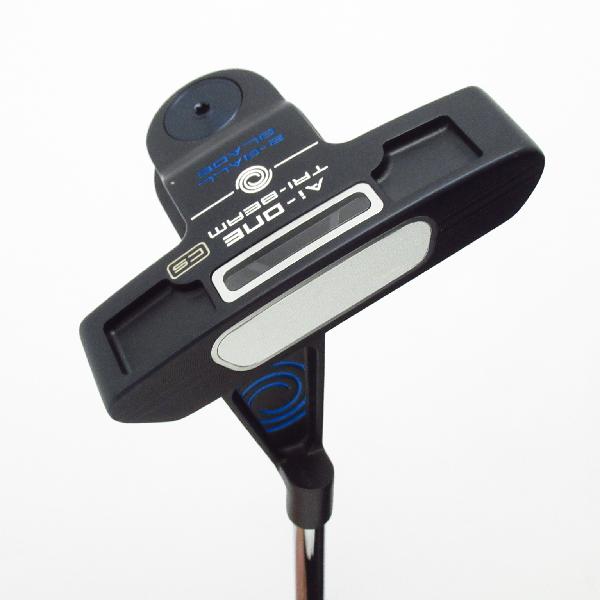 【中古】オデッセイ　AI-ONE　Ai-ONE TRI-BEAM 2-BALL BLADE CS パター スチールシャフト　【34】シャフト：スチールシャフトBCランク　フレックス計測項目外　男性用 メンズ用　右用