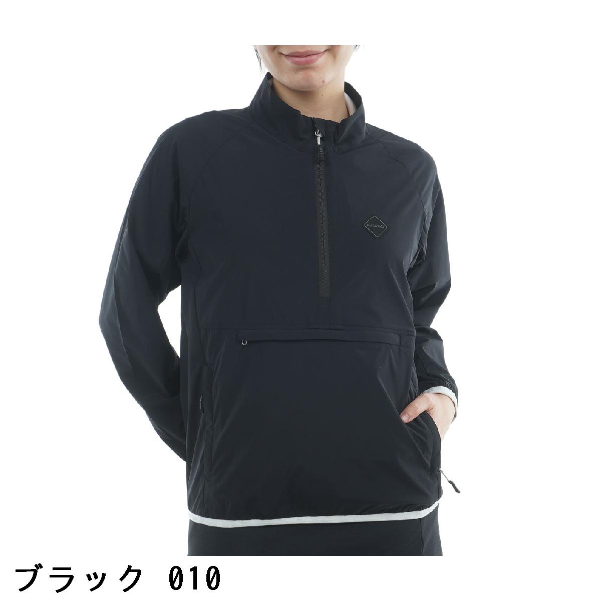 ブリーフィング　BRIEFING　ストレッチ ポケッタブルウインドハーフジップブルゾン　レディス