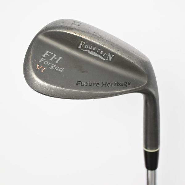 乐天商城 - 【中古】フォーティーン　FH　FH Forged V1 BK ウェッジ スチールシャフト　【52-10】シャフト：スチールシャフトDランク　フレックス判別不能　男性用 メンズ用　右用