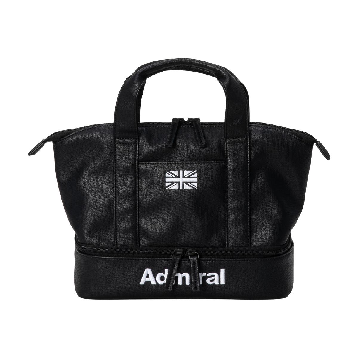 2段式ラウンドバッグアドミラル / Admiral商品の特徴2段式のラウンドバッグ。硬質なシボ合皮を使用し、高級感のある仕上がり。正面にベタポケット、上段の内装にはファスナーポケット、下段は厚みのある保冷ポケットとなっており、ドリンクなどの収納に便利。ロゴは刺繍仕様。普段使いにも対応するシンプルなデザイン。素材合成皮革(ポリウレタン)サイズバリエーションW26×D12×H23cm製造国フィリピンシーズン2026年モデル26ssacc