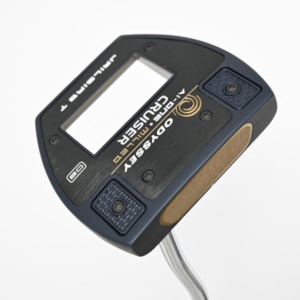 【中古】オデッセイ　AI-ONE　Ai-ONE MILLED CRUISER JAILBIRD T VERSA90 DB パター スチールシャフト　【38】シャフト：スチールシャフトBランク　フレックス計測項目外　男性用 メンズ用　右用