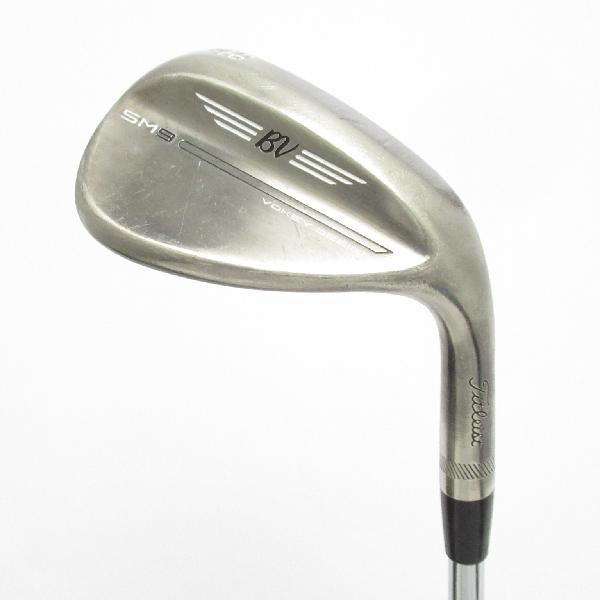 タイトリスト　Vokey　ボーケイ SM9 BRASHED STEEL ウェッジ BV105　シャフト：BV105Dランク　フレックス設定無　男性用 メンズ用　右用