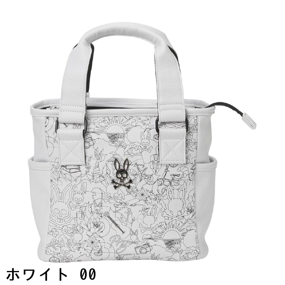 GDOゴルフショップ 楽天市場店のサイコバニー　PSYCHO BUNNY　MONOTONE EDITION ラウンドトートバッグ｜アングル2