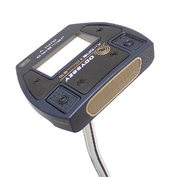 【中古】オデッセイ　AI-ONE MILLED　Ai-ONE MILLED JAILBIRD MINI T VERSA90 DB パター スチールシャフト　【34】シャフト：スチールシャフトBCランク　フレックス計測項目外　男性用 メンズ用　右用