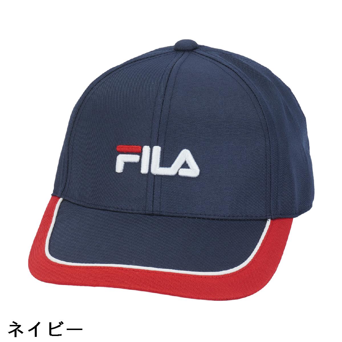 フィラ　FILA GOLF　ロゴツイルキャップ