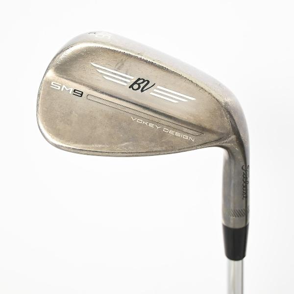 タイトリスト　Vokey　ボーケイ SM9 BRASHED STEEL ウェッジ Dynamic Gold　シャフト：Dynamic GoldCランク　フレックスWEDGE　男性用 メンズ用　右用