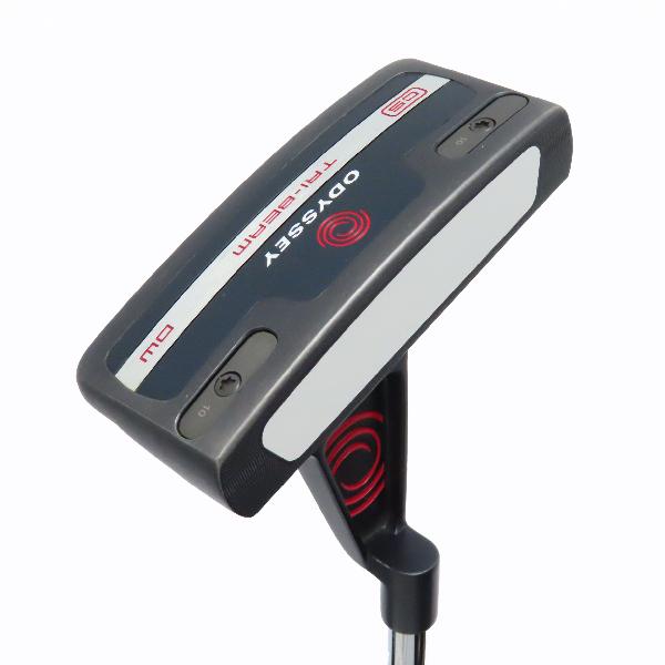 【中古】オデッセイ　ODYSSEY　TRI-BEAM DOUBLE WIDE CS パター カーボンスチール複合シャフト　【33】シャフト：カーボンスチール複合シャフトCDランク　フレックス計測項目外　男性用 メンズ用　右用