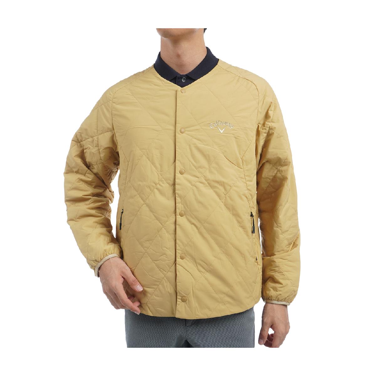 キャロウェイゴルフ　Callaway Golf　ストレッチナイロンタフタ中綿ブルゾン