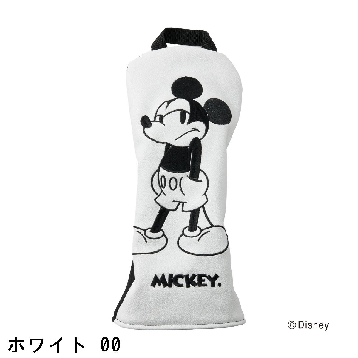 ディズニー　Disney　モノトーンディズニー ヘッドカバー DR用