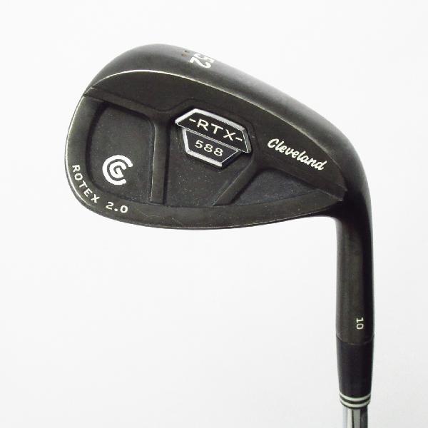 【中古】クリーブランド Cleveland Golf 588 RTX 2.0 CB BLACK SATIN ウェッジ Dynamic Gold 【52-10】シャフト：Dynamic GoldDランク フレックスS200 男性用 メンズ用 右用