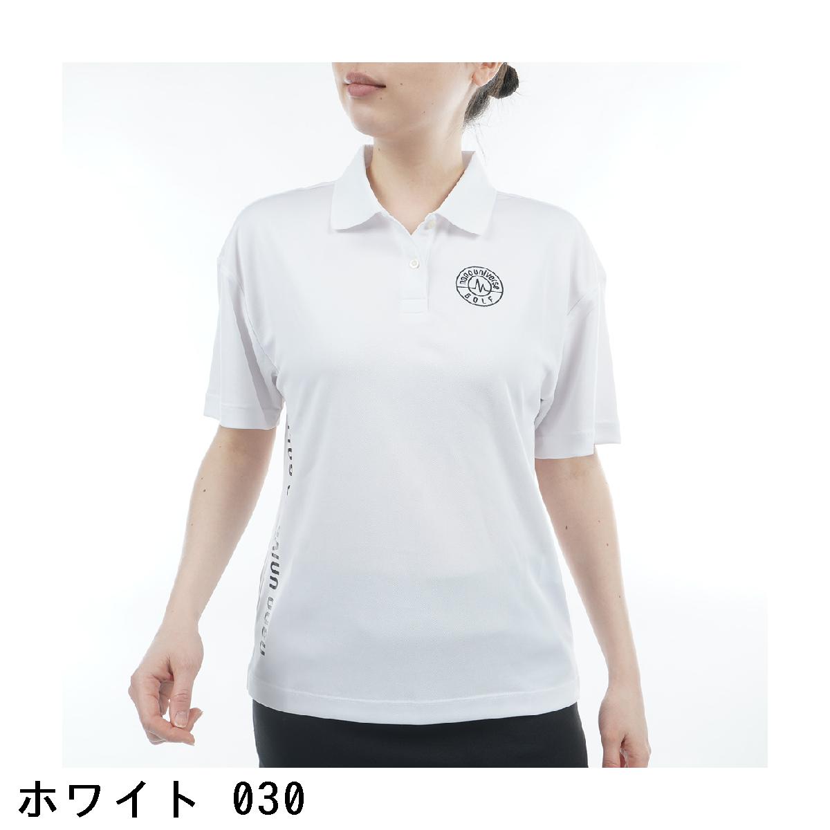 ビーツ・パー・ミニット　NANO universe GOLF　サイドロゴ 半袖ポロシャツ　レディス
