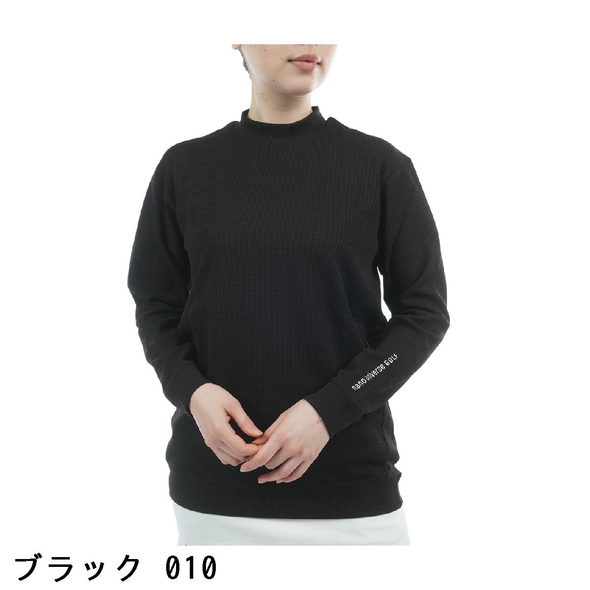 ビーツ・パー・ミニット　NANO universe GOLF　サマールモックネック 長袖シャツ　レディス