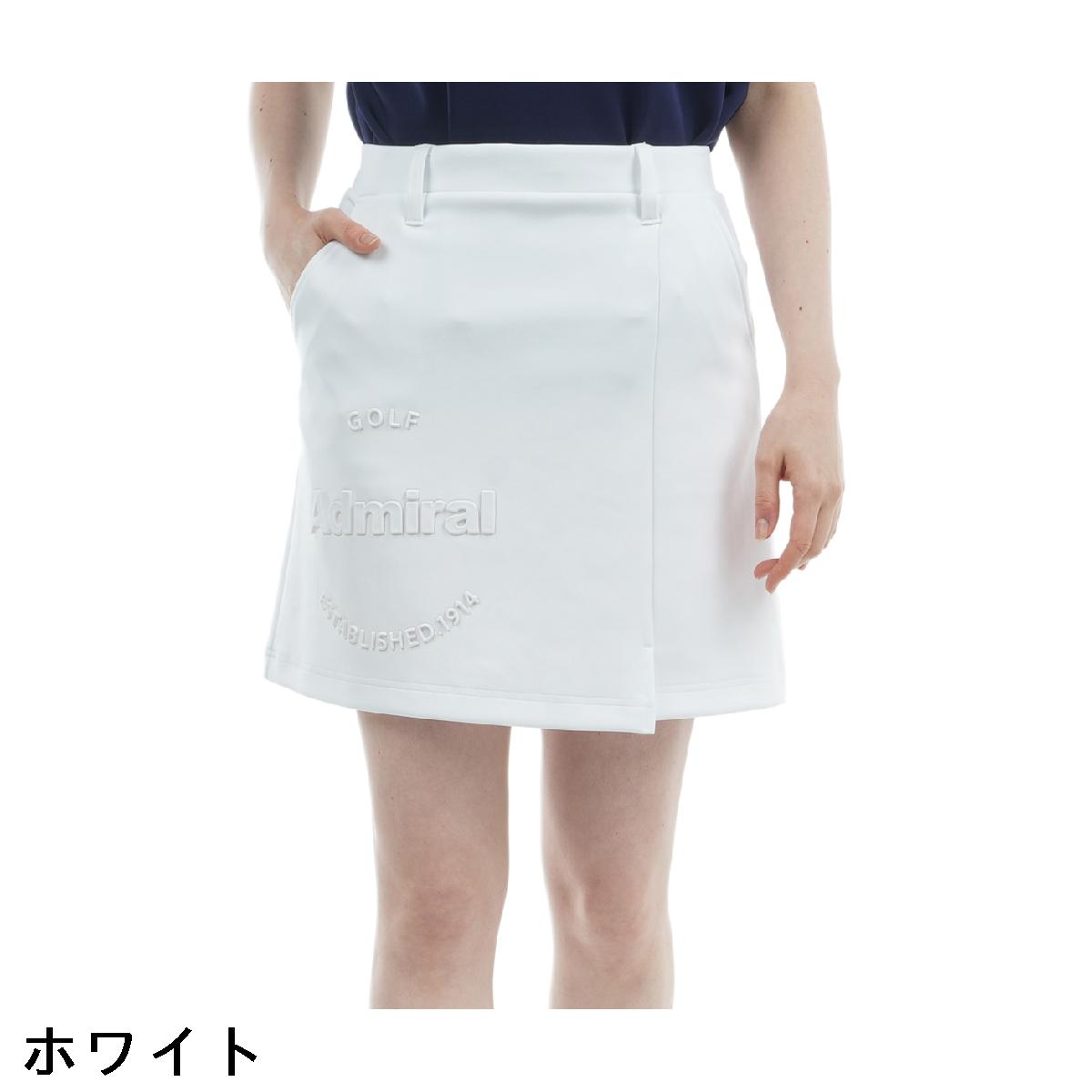 アドミラル　Admiral　ストレッチ エンボスロゴ ダンボールスカート　レディス